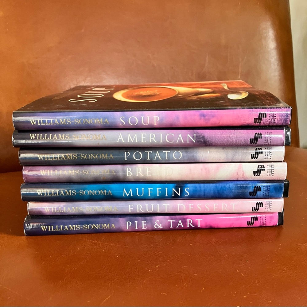 Williams Sonoma Hardcover Cookbook Set